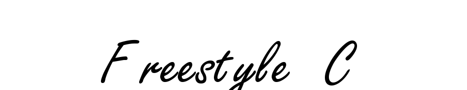 Freestyle C Yazı tipi ücretsiz indir